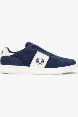 Fred Perry Blue B4 Suede Trainersuk12eu47