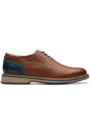 Clarks Leather Monahan Plain Shoes