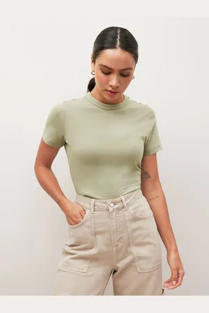 Next Det essentielle Pure 100% Cotton Kortærmet Rund hals T-shirt48