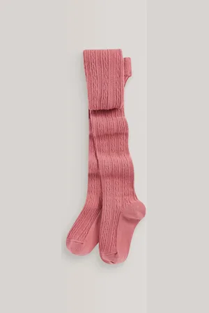 Next Cotton Rich Cable Tights13 - 14 år (158 - 164cm)