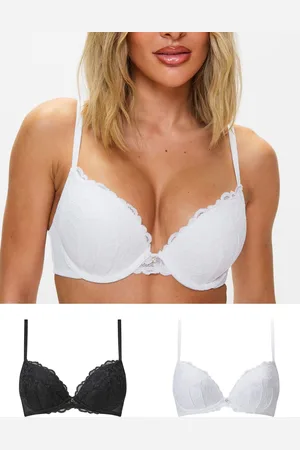 Ann Summers Sexy Lace Planet Pad Plunge Bras 2 Pack70B