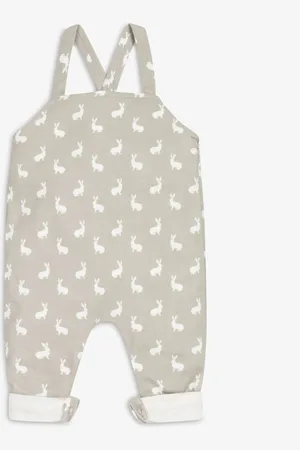 The Little Tailor Baby 100% Bomuld Jersey Bunny Tryk Overalls10 - 18 måneder (76 - 86cm)