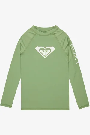 Roxy Wholehearted Long Sleeve Logo Rash Vest166168cm