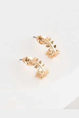 Next Mini Leaf Hoop Earringsen