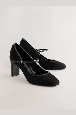 Next Forever Comfort Rund Toe Mary Jane Block Courtsko