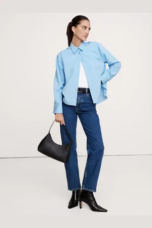 Banana Republic Oversized Side-Split Shirtmedium