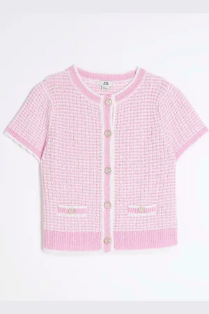 River Island Girls Boucle T-Shirt146152cm