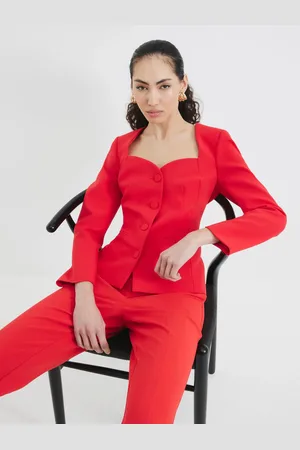River Island Sweetheart Neckline Blazer42