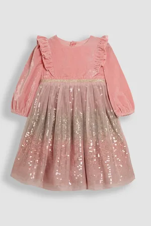 JoJo Maman Bébé Sequin Party Dress2 - 3 år (92 - 98cm)