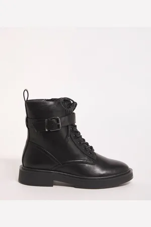 Simply Be Classic Lace-Up Ankle Boots