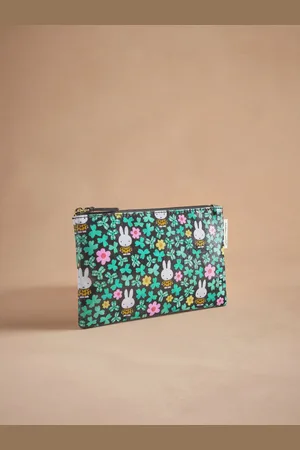 Cath Kidston 100% Bomuld Miffy Ditsy Zip Pung Bagen