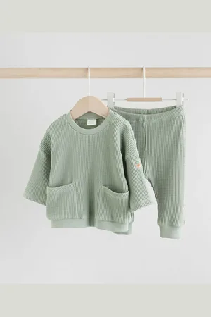 Next Baby 100% Bomuld Top Og Leggings Sæt7480cm