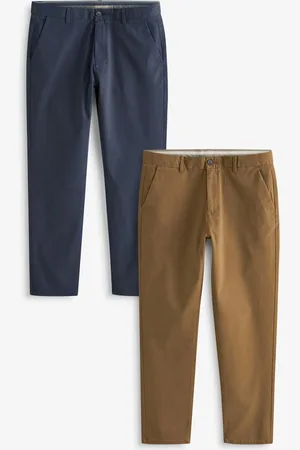 Next Stretch Chinos Trousers 2 Pack34B x 31L (UK 34 R)