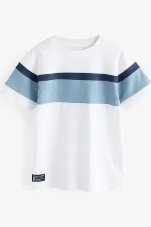 Next Colourblock Kortærmet 100% Bomuld T-shirt (3-16år)146152cm