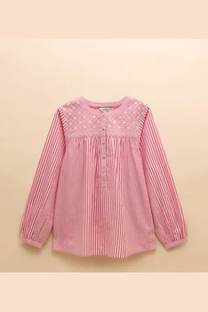 Joules Amelie Embroidered Cotton Blouse42