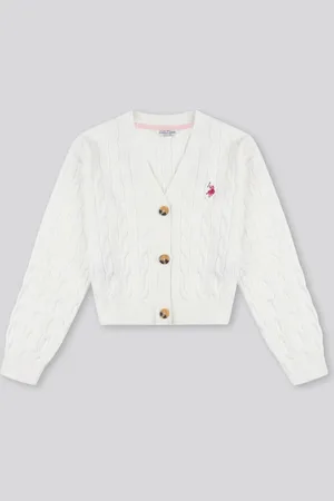 U.S. Polo Assn. U. S. Polo Assn. Marshmallow Cardigan8 - 9 år (128 - 134cm)