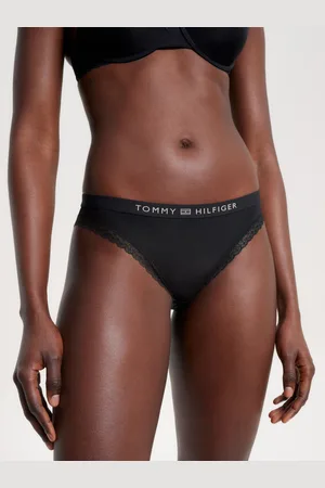 Tommy Hilfiger Tonal Logo Lace Bikini TrusserL
