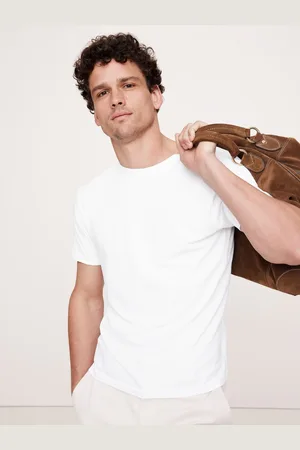 Banana Republic Lightweight Cotton Crew-Neck T-Shirtmedium