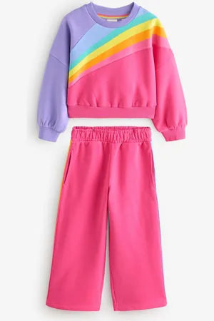 Little Bird Rainbow Sweatshirt and Joggers Set116122cm