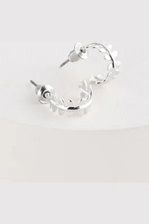 Next Mini Leaf Hoop Earringsen