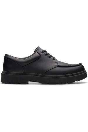 Clarks Leather Lorcam Edge Shoes