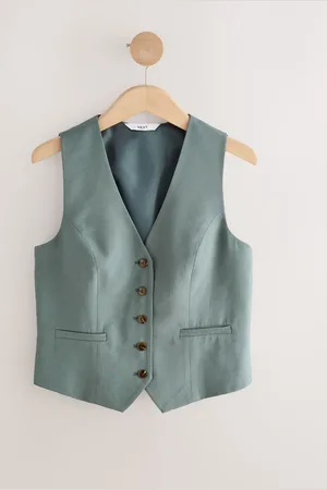 Next Button Through V-Neck Waistcoat50