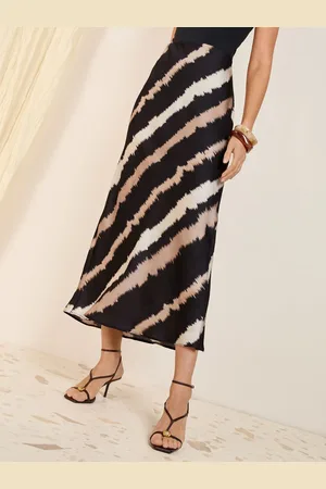 Friends Like These Ombre Satin Maxi Skirt36