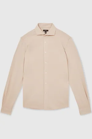 Reiss Bobby Modal Blend Cutaway Collar SkjorterXX-Large