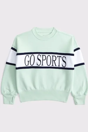 Abercrombie & Fitch Sports Graphic Crew Neck Sweatshirt166168cm