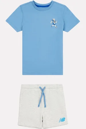 New Balance Kids Sneaker Guy 100% Cotton T-Shirt & Shorts Set7480cm