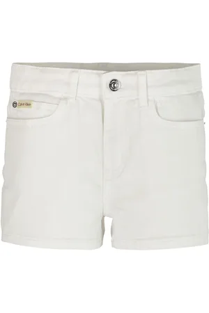 Calvin Klein High Rise Relaxed Denim Shorts152158cm