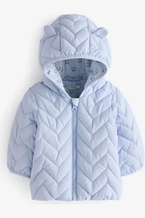 Benetton Baby 100% bomuldspolstret puffer Jakke9 - 12 måneder (74 - 80cm)