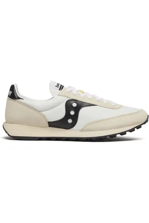 Saucony Mens White/Black 80 Trainers8