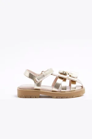 River Island Girls Bow Fisherman Sandalsuk5eu215