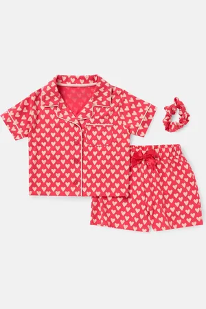 Angel & Rocket Stella Heart Print Pyjamas Set98104cm