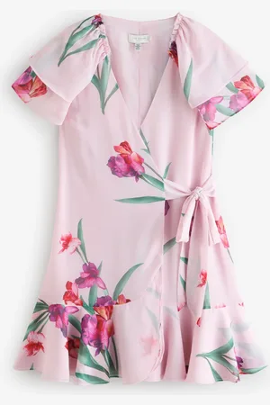 Ted Baker Fasnia Angel Sleeve Wrap Mini Dress38