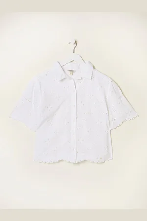 Fat Face FatFace Beachwear Shell Broderie Shirt44