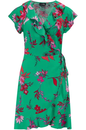 Pour Moi Frill Wrap Woven Beach Kjole42