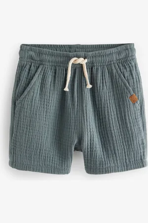 Next Bløde teksturerede 100% bomuldshorts (3mdr.-7år)4 - 5 år (104 - 110cm)