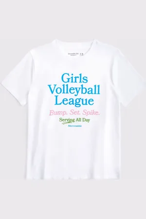 Abercrombie & Fitch Sports Back Graphic Short Sleeve T-Shirt134140cm