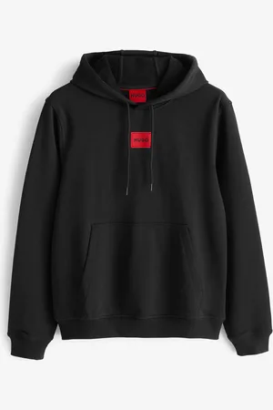 HUGO BOSS Logo Label 100% Cotton Terry HoodieL