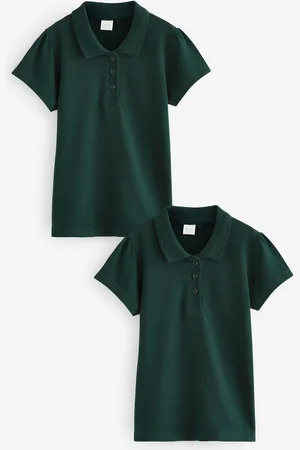 Next 100% Bomuld Kortærmet Polo Shirts 2 Pakke (3-16år)13 år (158cm)