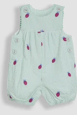 JoJo Maman Bébé Broderede overalls6268cm