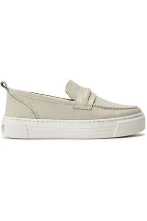 Moda In Pelle Grey Elmo Sporty Style Hybrid Loaferseu38