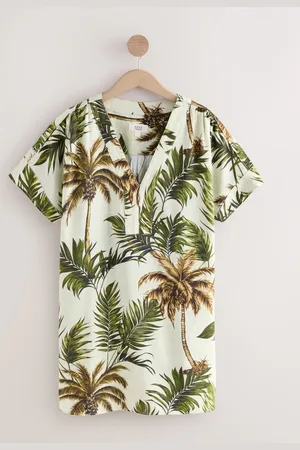 Next Kaftan Mini Kjole med Hør48høj