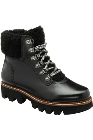 Ravel Leather Zip Up Ankle Boots