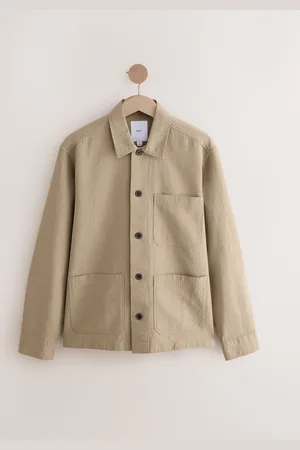 Next 100% Bomuld Seersucker Shacket Overshirt2X-Large