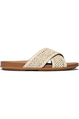 FitFlop Gracie Woven Cross Slideseu38
