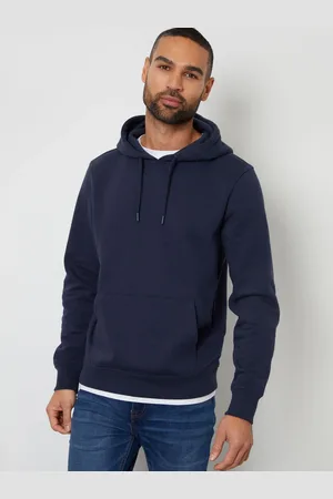 Threadbare Mock T-Shirt Pullover HoodieL