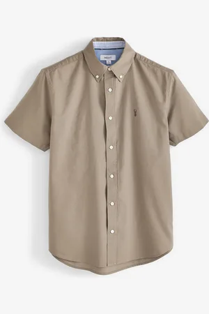 Next Short Sleeve Oxford 100% Cotton Shirt4XL